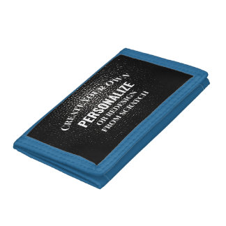 Create Your Own - Design Your Own Custom Trifold Wallet