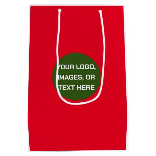 Create Your Own Designer Gift Bag, Christmas Medium Gift Bag