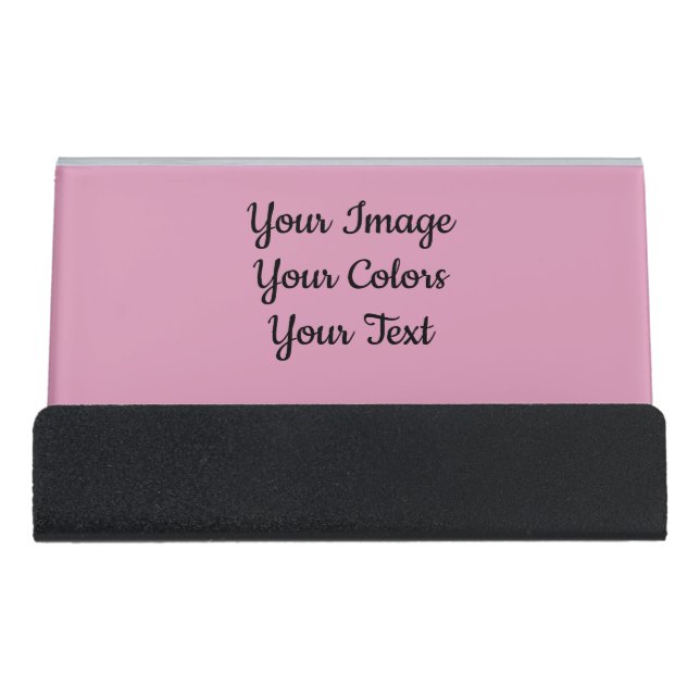 Create Your Own Desk Business Card Holder (Front)