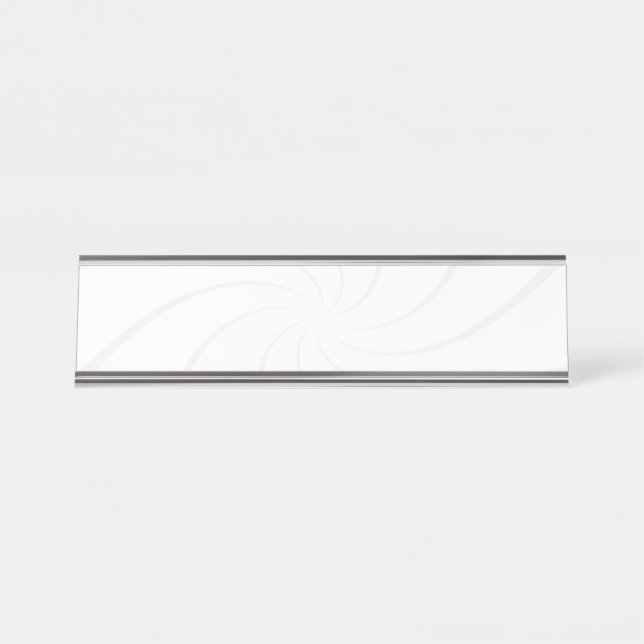 Create Your Own Desk Name Plate (Front)