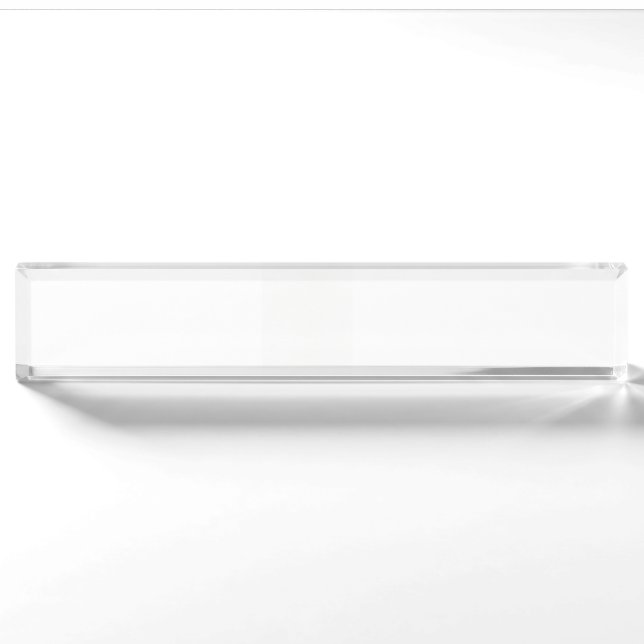 Create Your Own Desk Name Plate (Front)