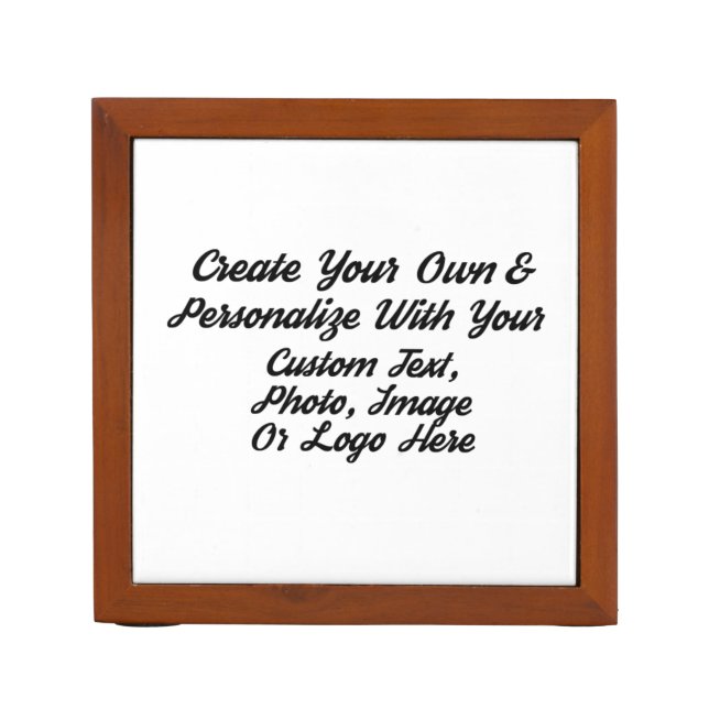 Create Your Own Desk Organizer - DIY Customizable (Front)