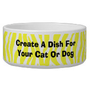 Create Your Own Dish For Your Pet Dog Or Cat at Zazzle