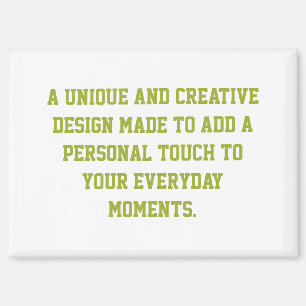 Create Your Own Dishwasher Magnet