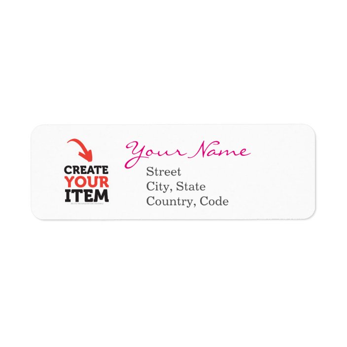 CreateyourOwn DIY Address Labels Editable