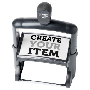 CREATE-YOUR-OWN DIY Custom minimalist large size Self-inking Stamp
