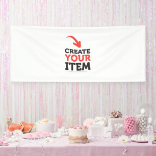 CREATE-YOUR-OWN DIY Custom upload design Vinyl Banner