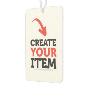 CREATE-YOUR-OWN DIY Custom upload your design Air Freshener