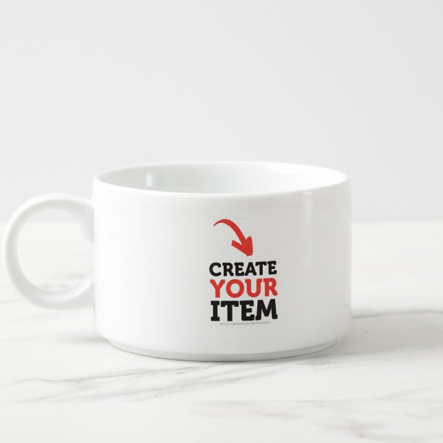 CREATE-YOUR-OWN DIY Custom upload your design Bowl (Right)