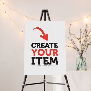 CREATE-YOUR-OWN DIY Custom upload your design Foam Board