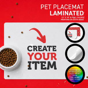 CREATE-YOUR-OWN DIY Custom upload your design Placemat