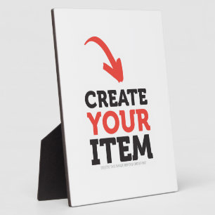 CREATE-YOUR-OWN DIY Custom upload your design Plaque