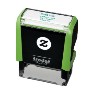 CREATE-YOUR-OWN DIY Custom upload your logo Self-inking Stamp
