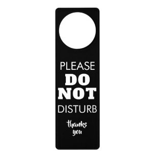 Create Your Own Do Not Disturb Custom Door Hanger