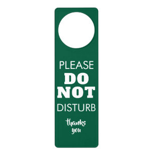 Create Your Own   Do Not Disturb Custom Door Hanger