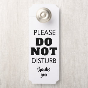Create Your Own | Do Not Disturb & Wellcome Custom Door Hanger