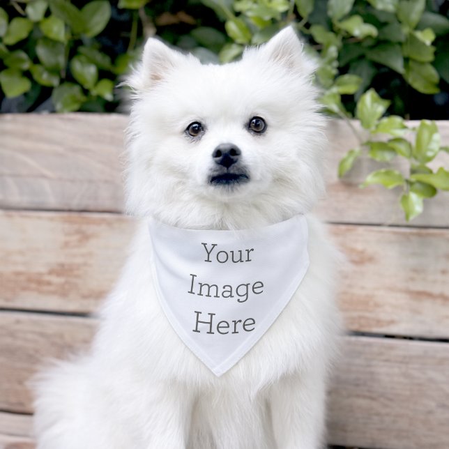 Custom Pet Bandana, Medium - 8.66" x 5.51" (Dog)