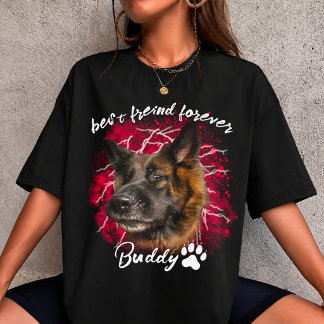 create your own Dog Pet Photo Animal custom 90s T-Shirt