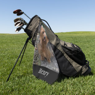 Create Your Own Dog Photo Custom Pet Golf Golf Towel