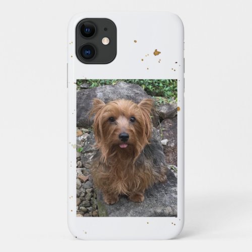 Create Your Own Dog Photo Custom Pet Puppy iPhone 11 Case
