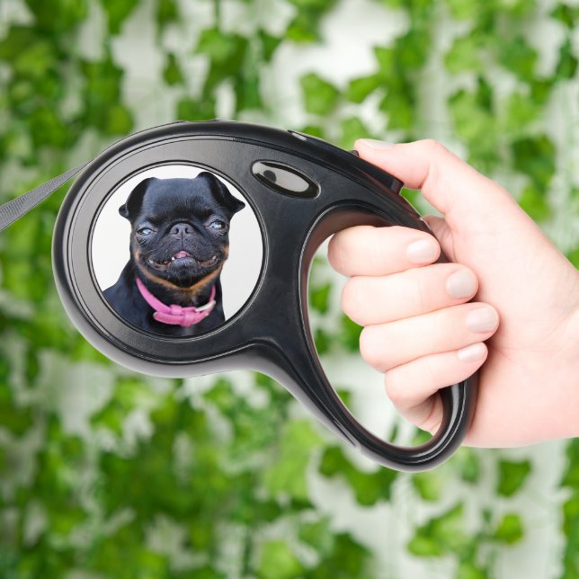 Create Your Own Dog Photo Retractable Pet Leash (Hand)