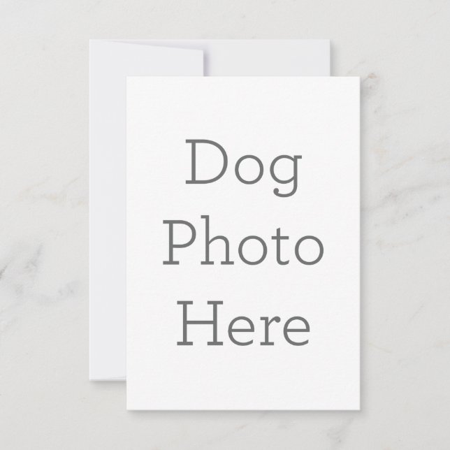 3.5" x 5" Flat Thank You Card (Front)