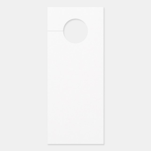 Create Your Own Door Hanger (Front)