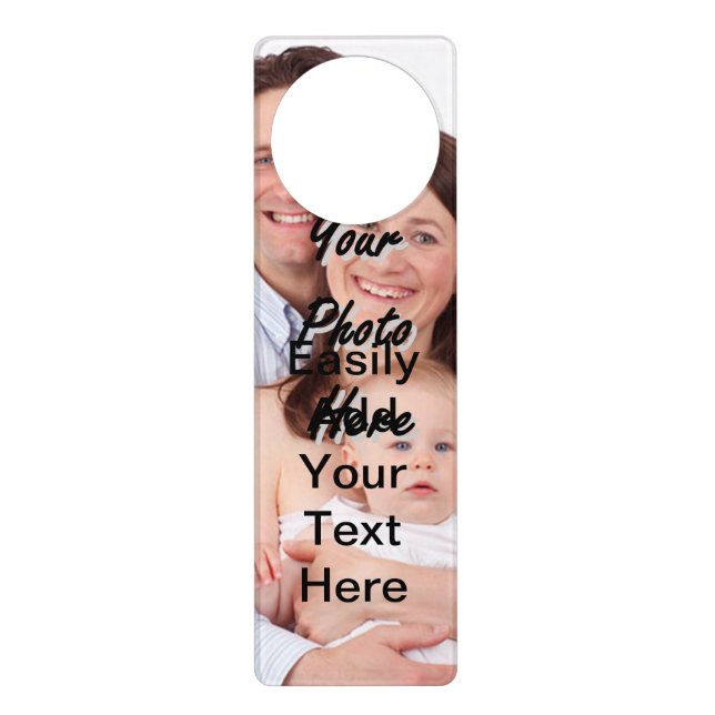 Create your own door hanger (Front)