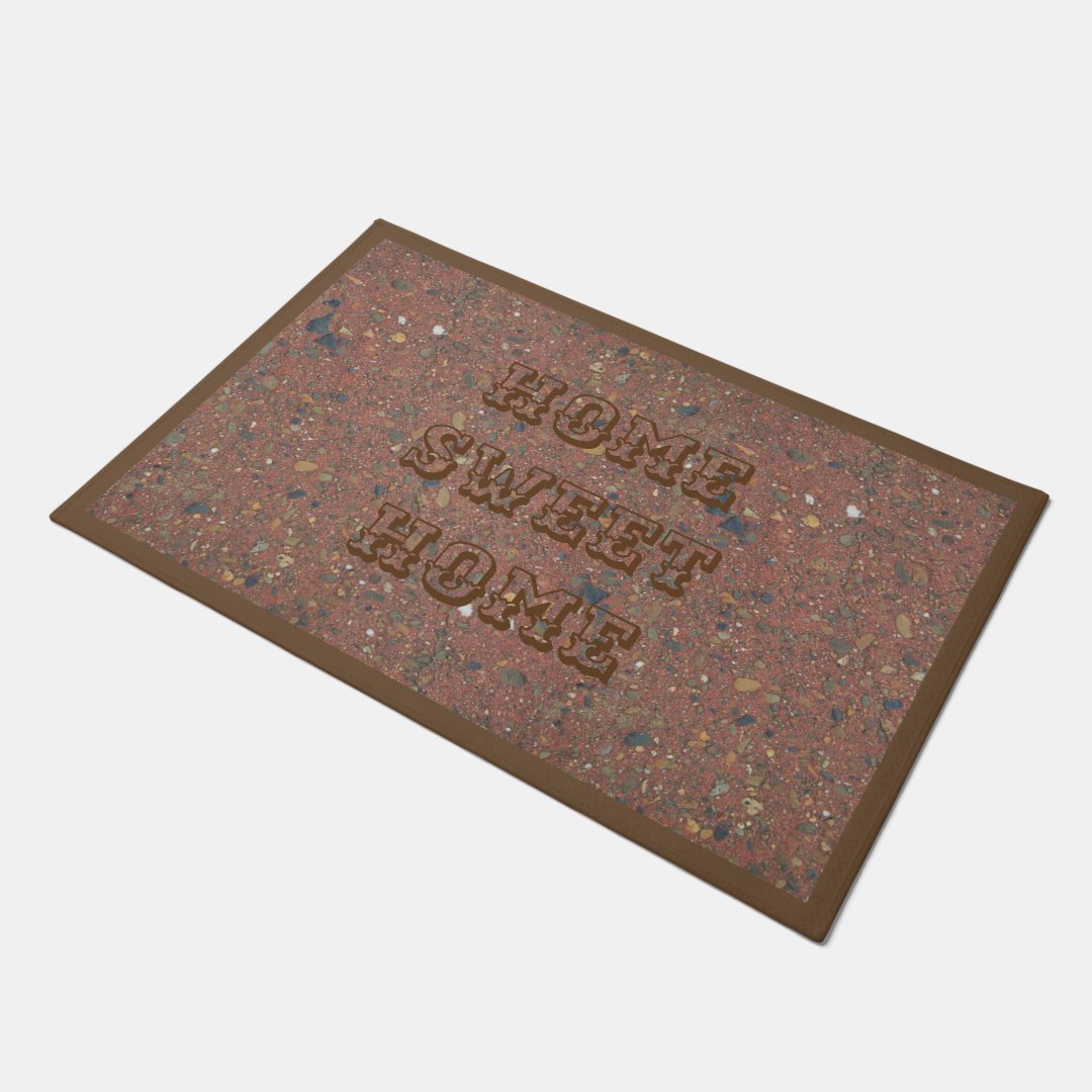 Create your own door mat Zazzle