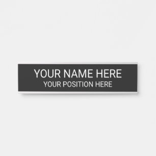 Create Your Own Door Sign