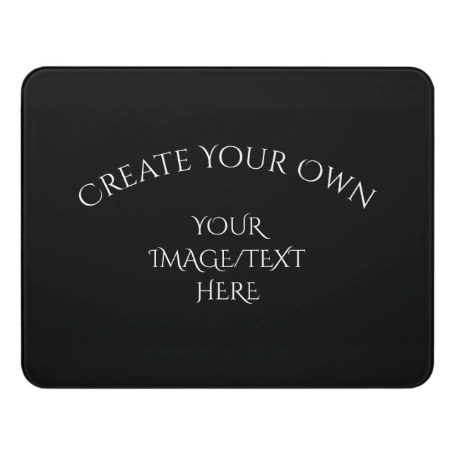 Create Your Own Door Sign (Contemporary Front)