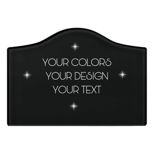 Create Your Own Door Sign