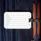 Create Your Own Double-sided Luggage Tag