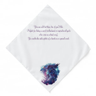 Create Your Own Dragon Goddess Bandana