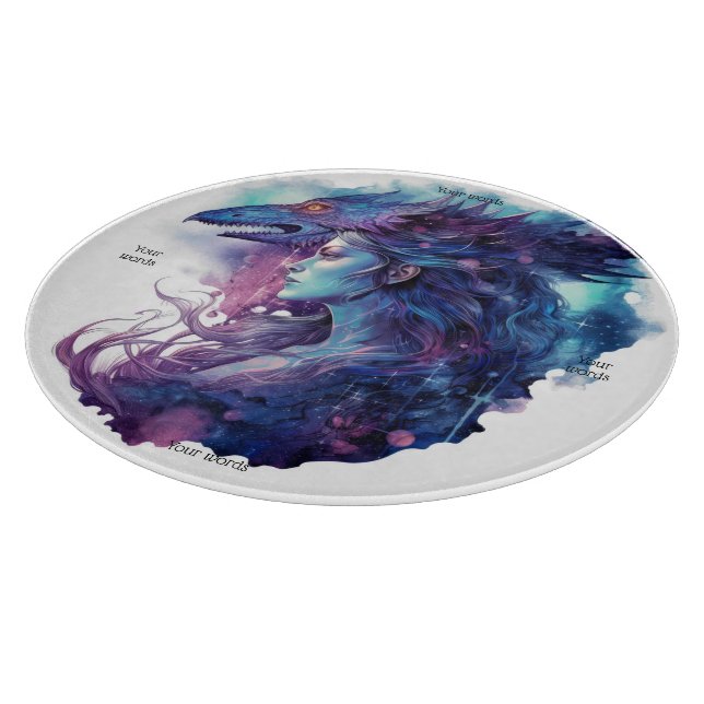 Create Your Own Dragon Goddess Cutting Board