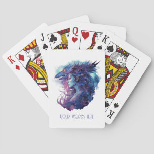 Create Your Own Dragon Goddess Poker Cards