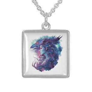 Create Your Own Dragon Goddess Sterling Silver Necklace