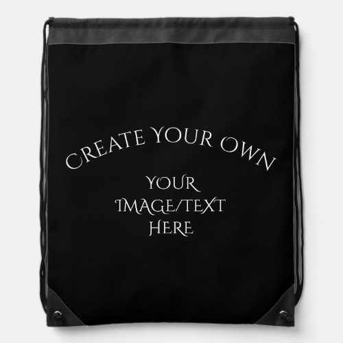 Create Your Own Drawstring Bag