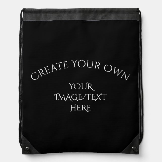 Create Your Own Drawstring Bag (Front)