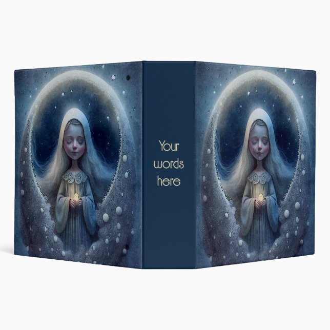 Create Your Own Dream Fairy 3 Ring Binder (Background)