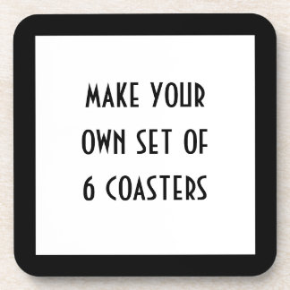 Create Your Own Drink Coaster