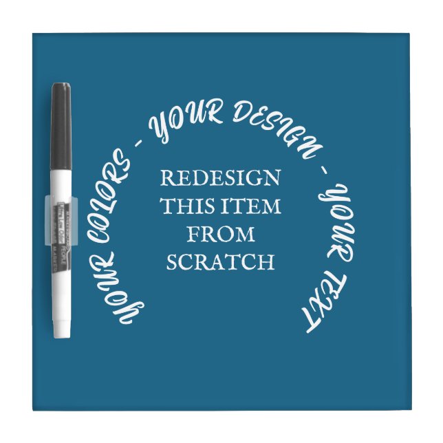 Create Your Own Dry Erase Board (Front)