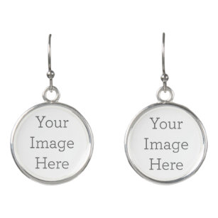 Create Your Own Earrings Zazzle Create Your Own Earrings