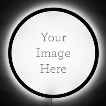 Create Your Own Edgelit Illuminated Sign by zazzle_templates at Zazzle