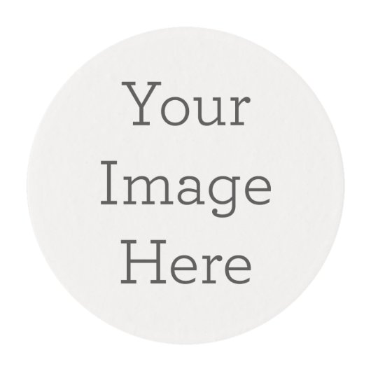 Edible Frosting Sheets - 2 Inch Round (Front)