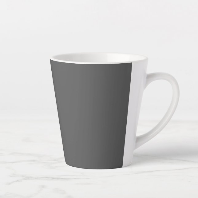 Create Your Own editable Latte Mug (Right)
