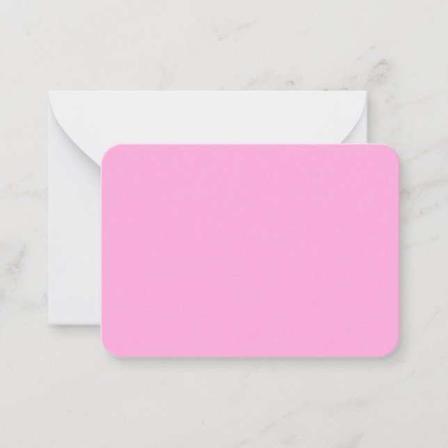 Create Your Own editable Note Card (Front)