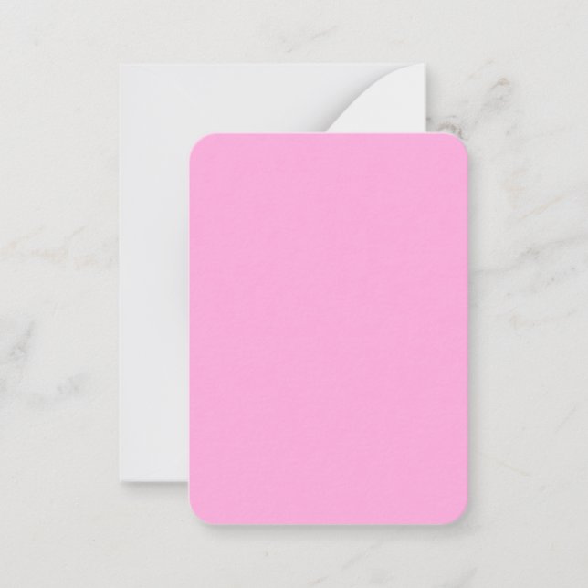 Create Your Own editable Note Card (Front)