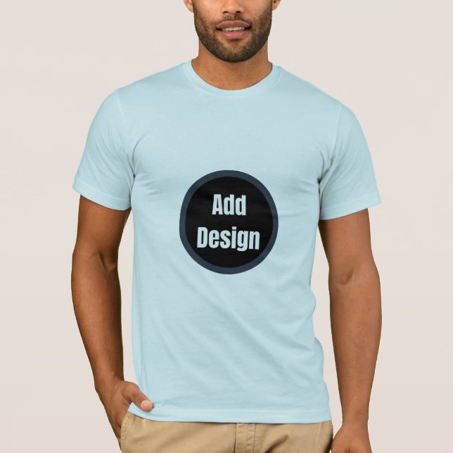 Create Your Own editable T-Shirt (Front)