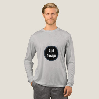 Create Your Own editable Tri-Blend Shirt